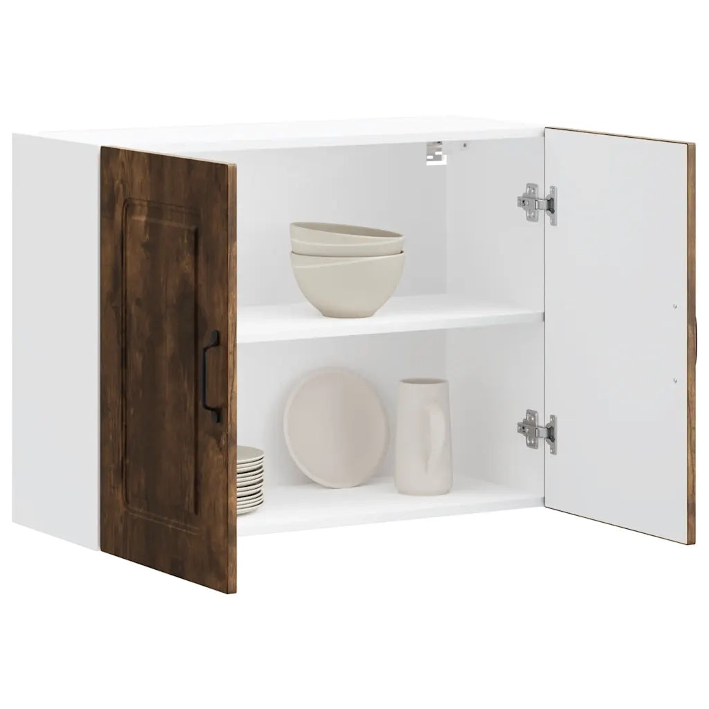Pensile da Cucina Kalmar Rovere Fumo in Legno Multistrato 853592