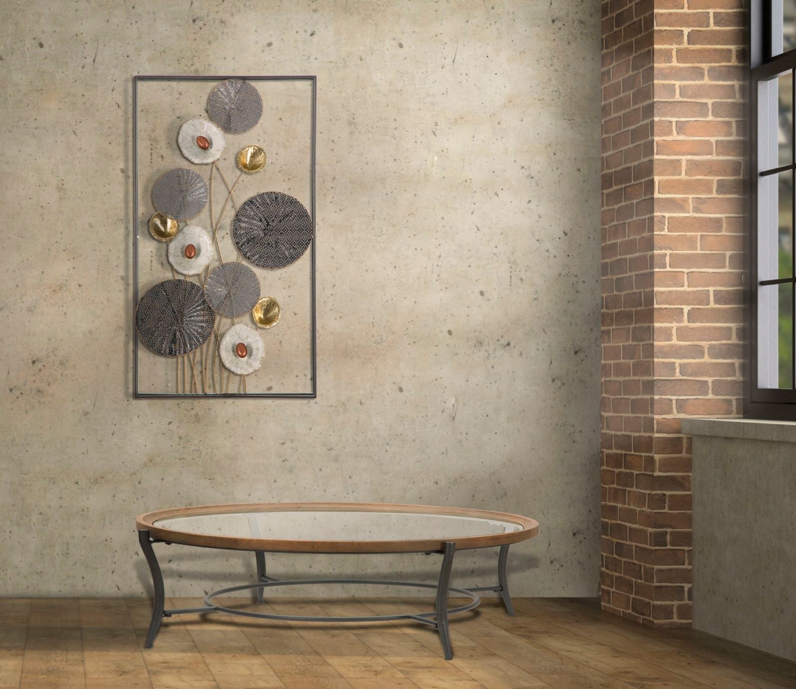 Pannello Grid 50x6x90,5 cm in Ferro