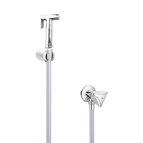 Set idroscopino wc completo di rubinetto d'arresto