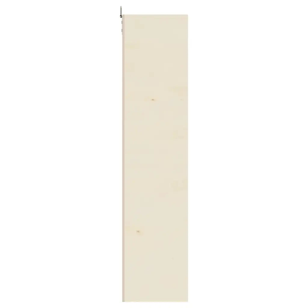 vidaXL Teca da Collezione in Legno con Porte 60x8,5x37 cm