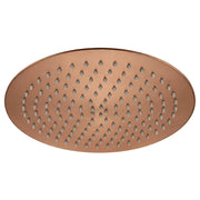 Soffione Doccia Rotondo Rea Js-p014brg 30cm Brush Copper