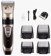 Tondeuse professionale per cani - lunghe zanne per animali grandi - ricarica silenziosa - tondeuse elettrica - set di tondeuse per cani e gatti