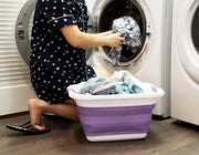 Asciugamani Portatili - Spazialmente Efficaci e Trasportabili - 25L - Blu