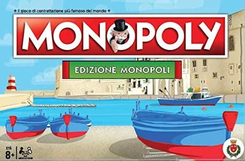 Winning Moves Monopoly- Edizione Città di Monopoli da Collezione 2019