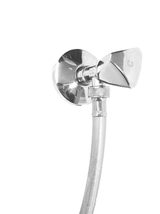 Set idroscopino wc completo di rubinetto d'arresto