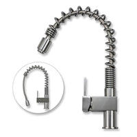 Lavandino da Cucina in Acciaio Inossidabile 105cm x 50cm con Rubinetto Rainbow