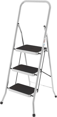 Scala a 3 gradini con tappeto antiscivolo made in italy mod.Security COLOMBO