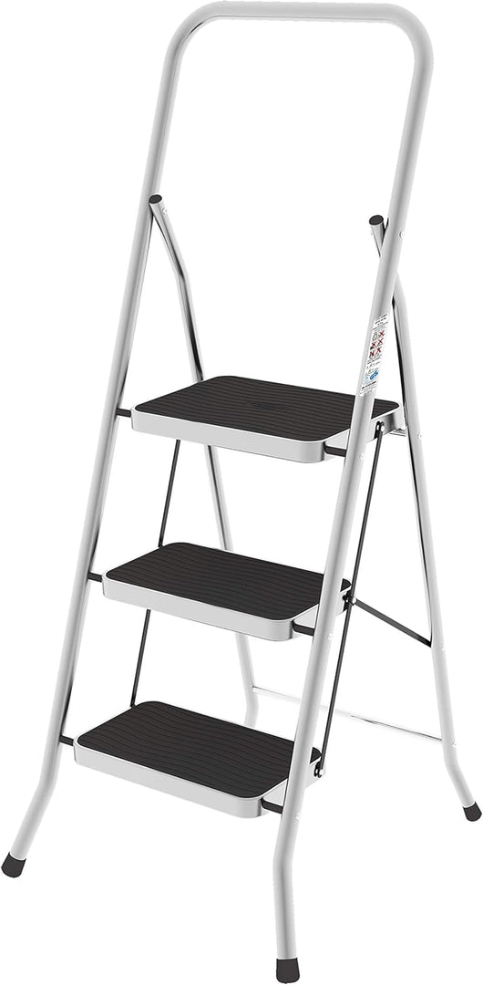 Scala a 3 gradini con tappeto antiscivolo made in italy mod.Security COLOMBO