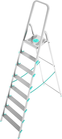 Scala a 8 gradini ultraleggera e stabile ideale per casa mod.Libellula COLOMBO