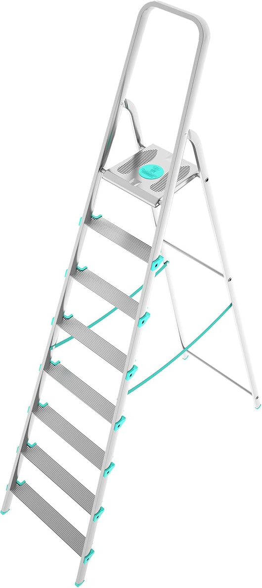 Scala a 8 gradini ultraleggera e stabile ideale per casa mod.Libellula COLOMBO