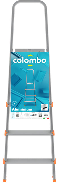Scala a 4 gradini Robusta e Leggera mod.  Alluminium COLOMBO