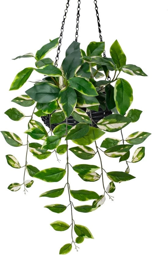 Pianta finta appesa decorativa in canna di bambù pianta finta decorazione moderna per casa ufficio bagno cucina e arredamento interno