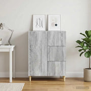 Credenza Grigio Sonoma 66 x 34,5 x 90 cm Legno ingegnerizzato 894631