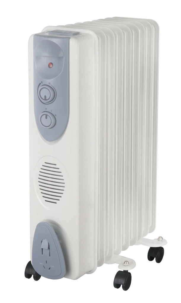 Pyramidea TL009 stufetta elettrica Interno Grigio 2000 W Riscaldatore ambiente elettrico a olio