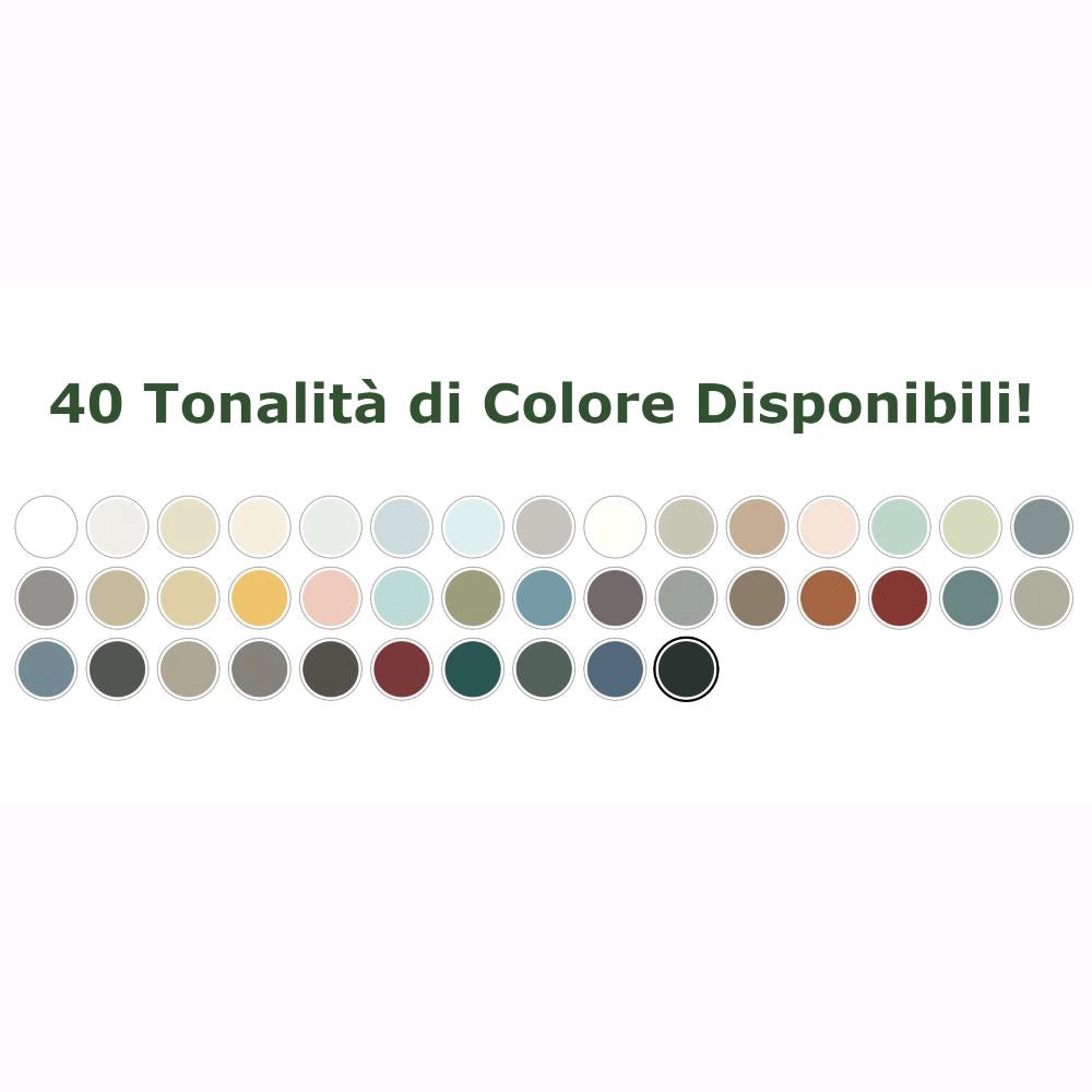 Liberon Pittura Vernice per Mobili alla Caseina Colore Rosso Mattone 500 ml