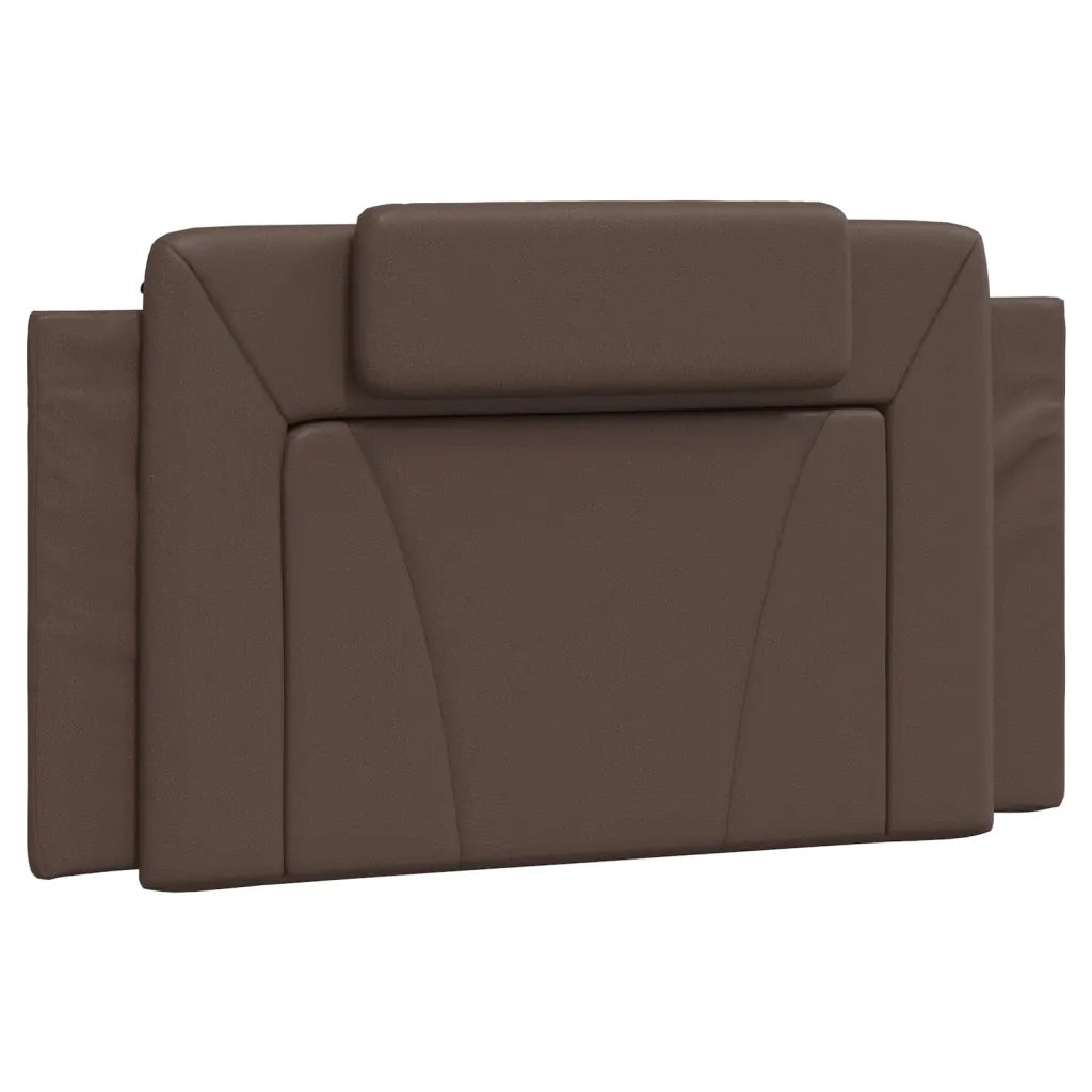 Letto Viana con Materasso Marrone 100x200cm in Similpelle 3208777
