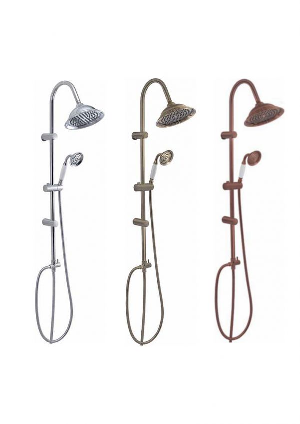 Colonna doccia a ponte modello G-Liberty Vari colori - Gedy - Colonna doccia a ponte modello G-Liberty finitura rame