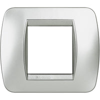 Living Int. - Placca 2 posti tech - L4802TE