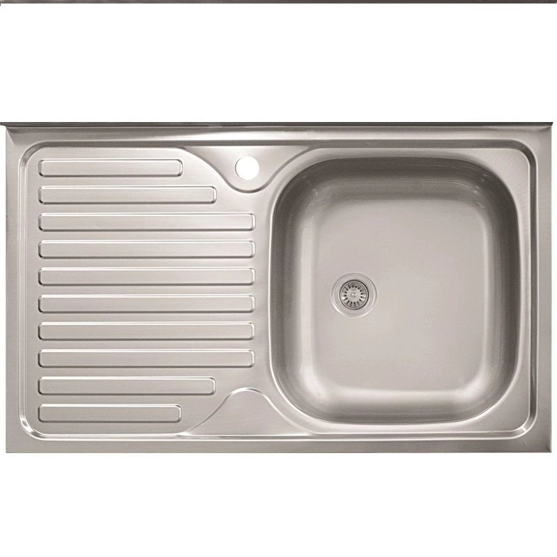 LAVELLO APPOGGIO (1VASCA DX+ GOCC. CM 50X80)