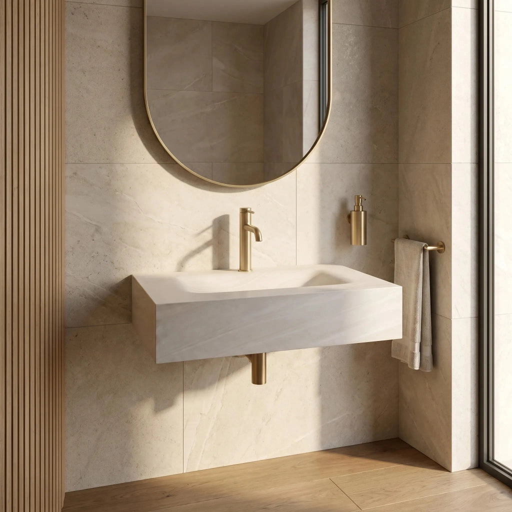Lavabo Sospeso Rea Apollo Gran Cloud Sky 80