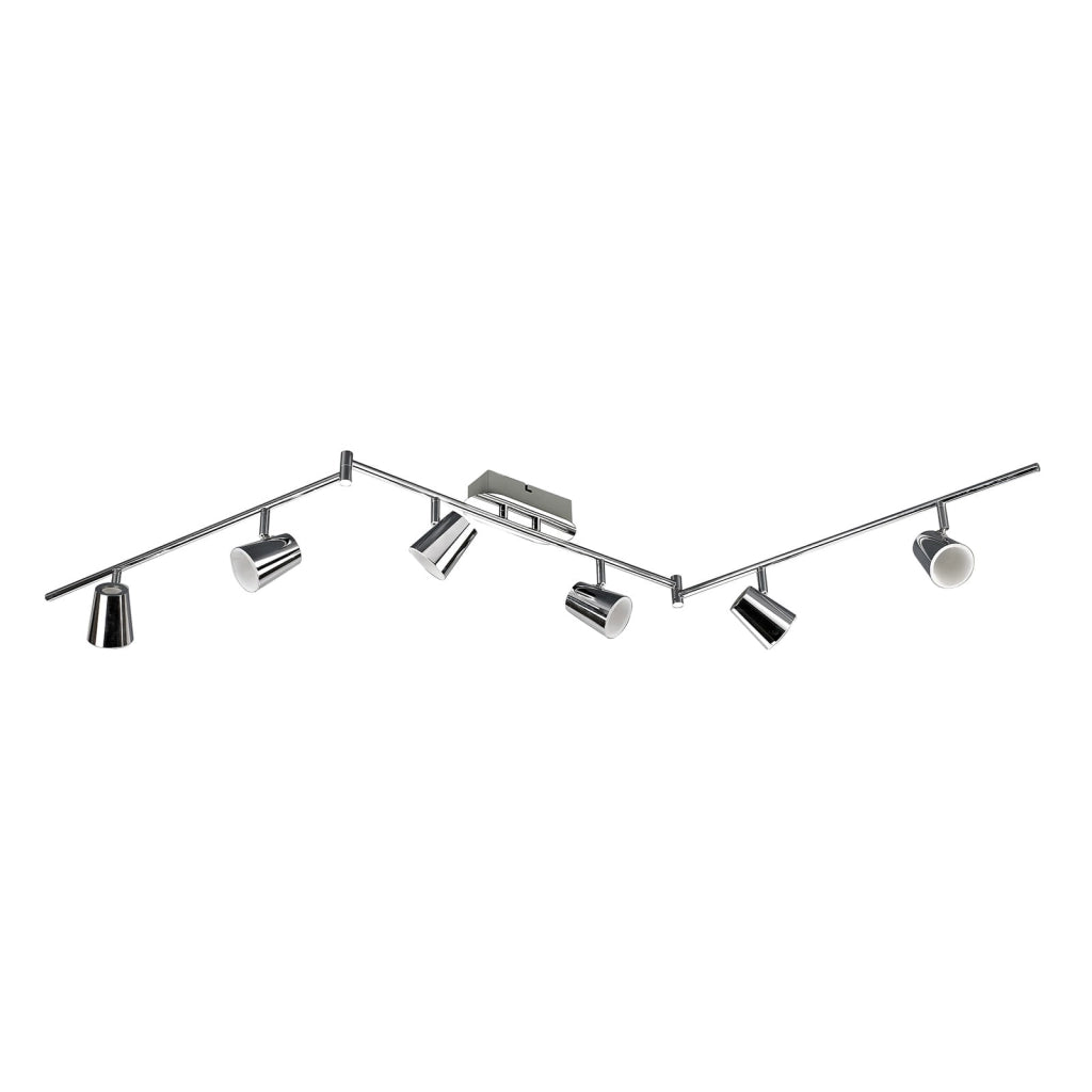Lampadario Italux Elmira LED 6 luci 30W 3000K cromo