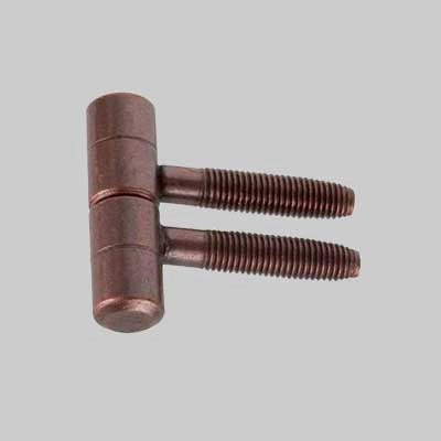 CERNIERA TIPO ANUBA Ø 9 mm - Ottonata - 10 pezzi