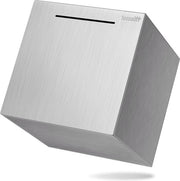 Cassa di Risparmio in Acciaio Inox per Adulti - Conservazione di Denaro Sicura per Adulti - Contenitore di Risparmio (79 pollici)