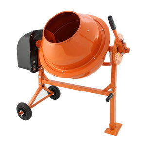 Betoniera Elettrica 70 litri 250W per Miscelare Calcestruzzo, Malta e Cemento