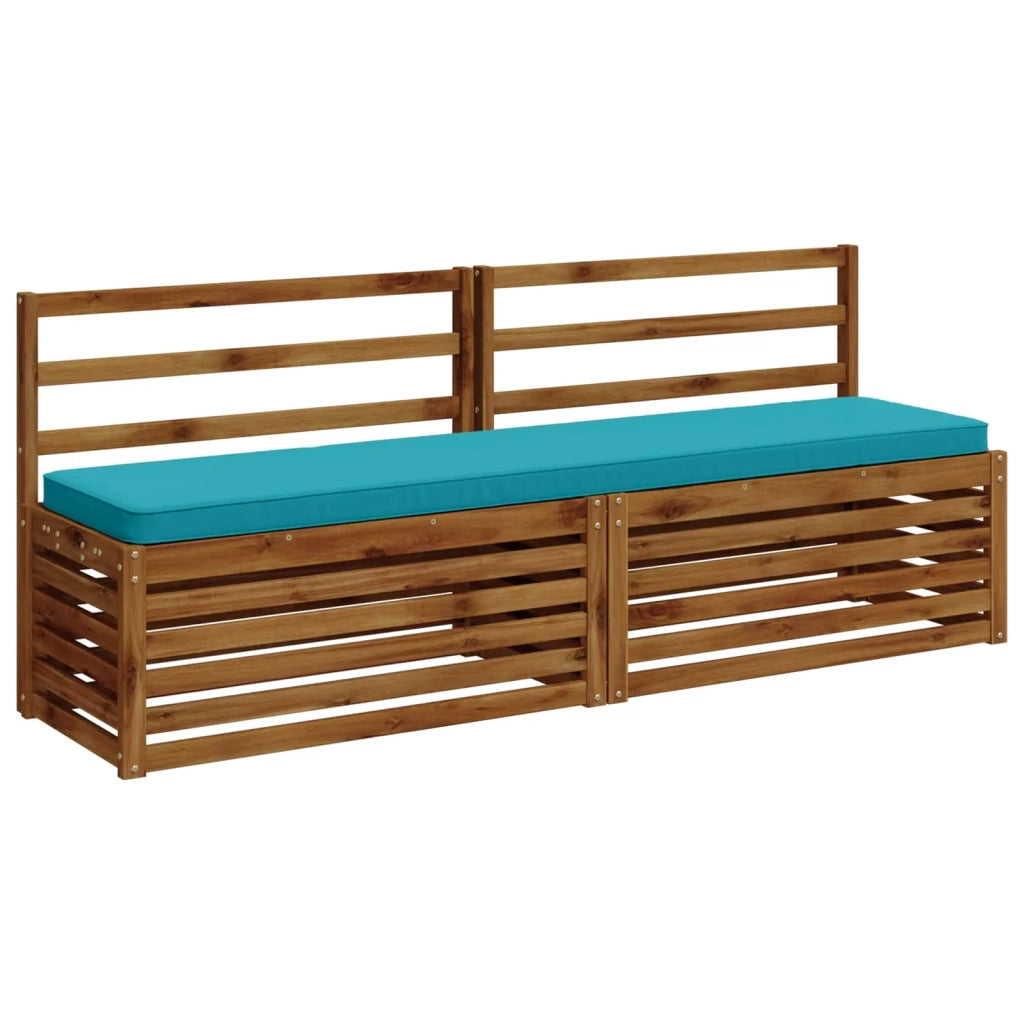 Cuscini per Panchina a 2 Pezzi VUGHT 2 pz 100% Poliestere 951629