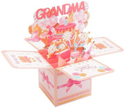 Carta di auguri 3D personalizzata per compleanni - Carta di auguri festiva - Carta di auguri per compleanno con effetto 3D - Carta di auguri di alta qualità - Inclusa busta