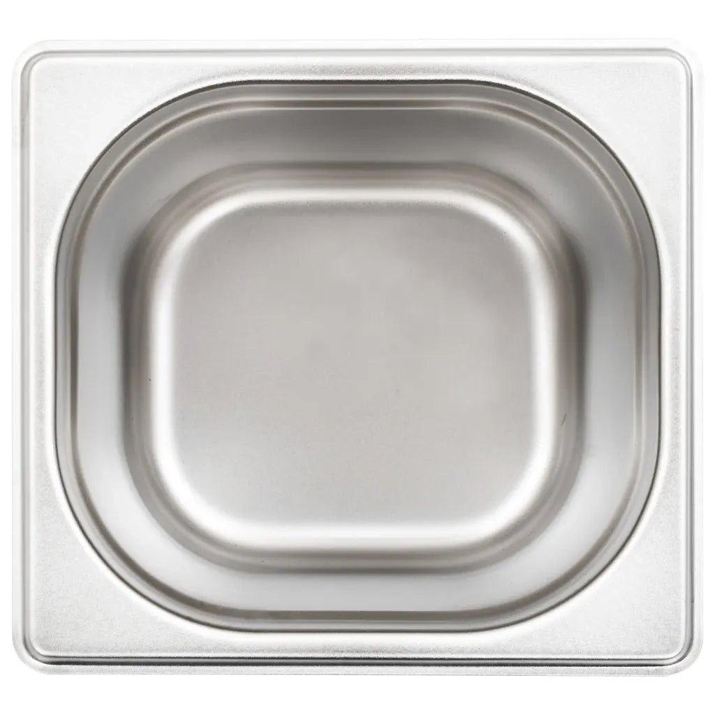 Contenitori Gastronorm 8 pz GN 1/6 150 mm in Acciaio Inox 50908