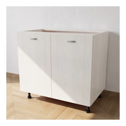 Calandrelli Base Cucina 80 con 2 ante  L 80 P 55,5 H 72 cm Larice Bianco