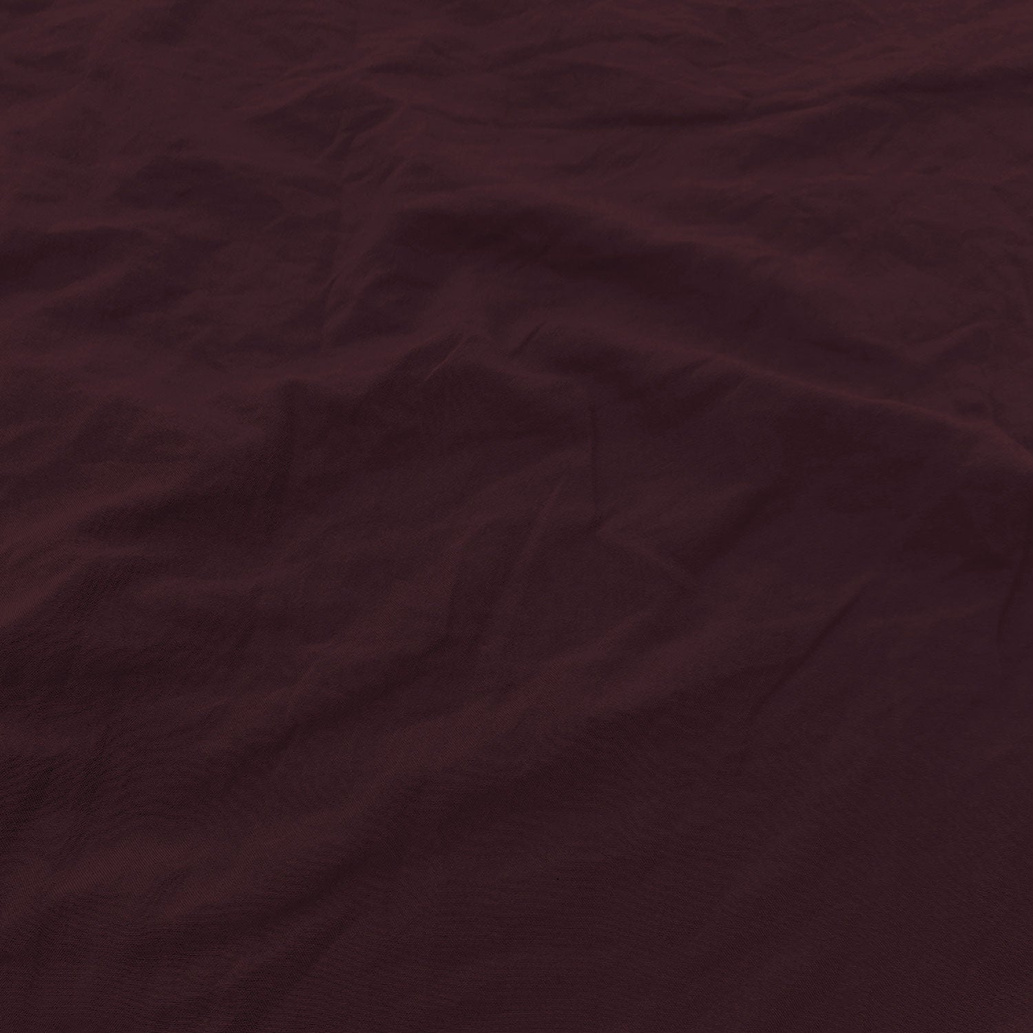 Set Lenzuola Matrimoniale Sopra Sotto e 2 Federe Linea Water Washed Bordeaux