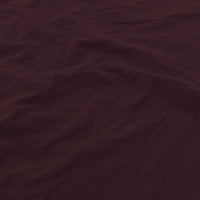 Set Lenzuola Matrimoniale Sopra Sotto e 2 Federe Linea Water Washed Bordeaux