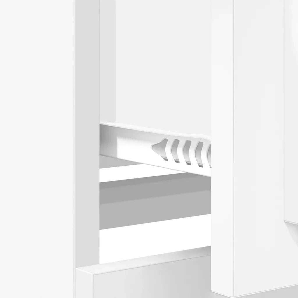 Credenze 3 pz | Madia | Buffet da pranzo | Armadio da pranzo Bianco in Legno Multistrato