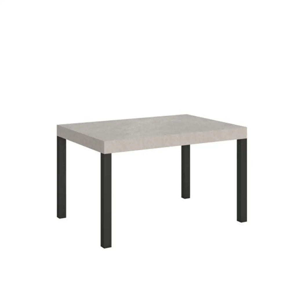 Tavolo allungabile 140/400x90 cm Everyday Premium cashmere gambe antracite