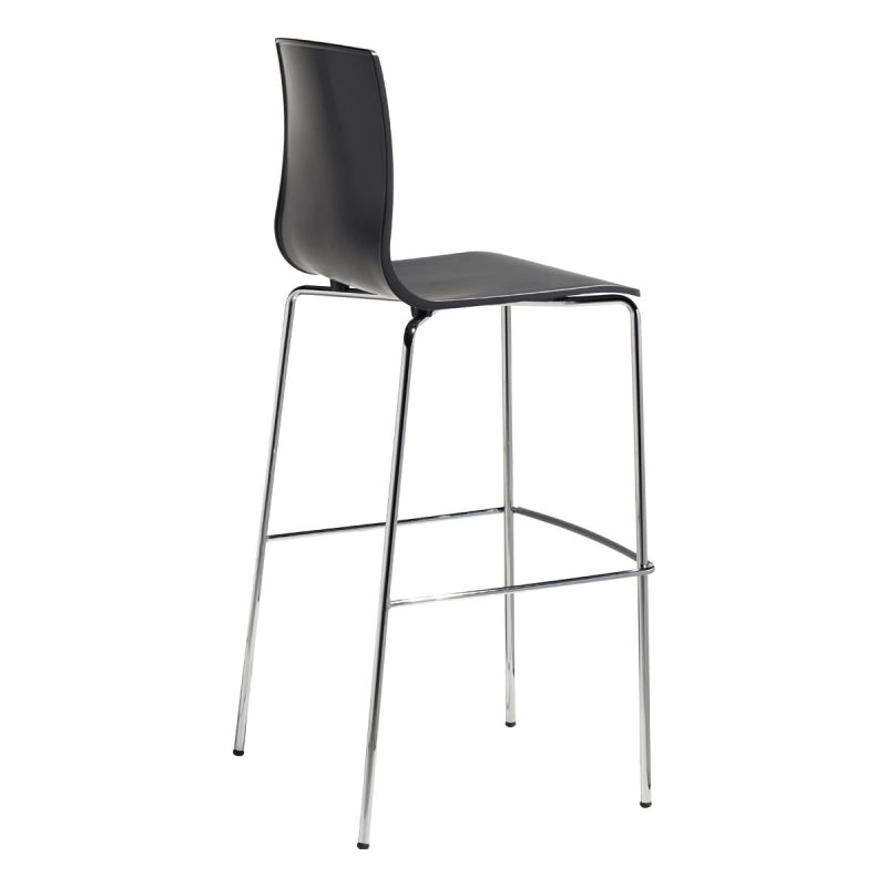 SET DUE SGABELLI ALICE HT 80CM TECNOPOLIMERO SCAB DESIGN - Antracite 81