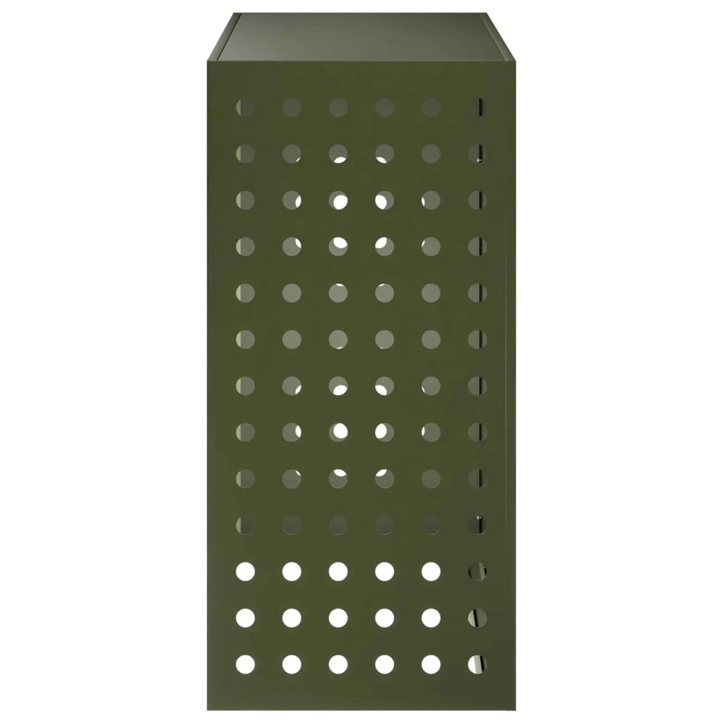 Copertura per condizionatore d'aria Verde Oliva Acciaio 8014146