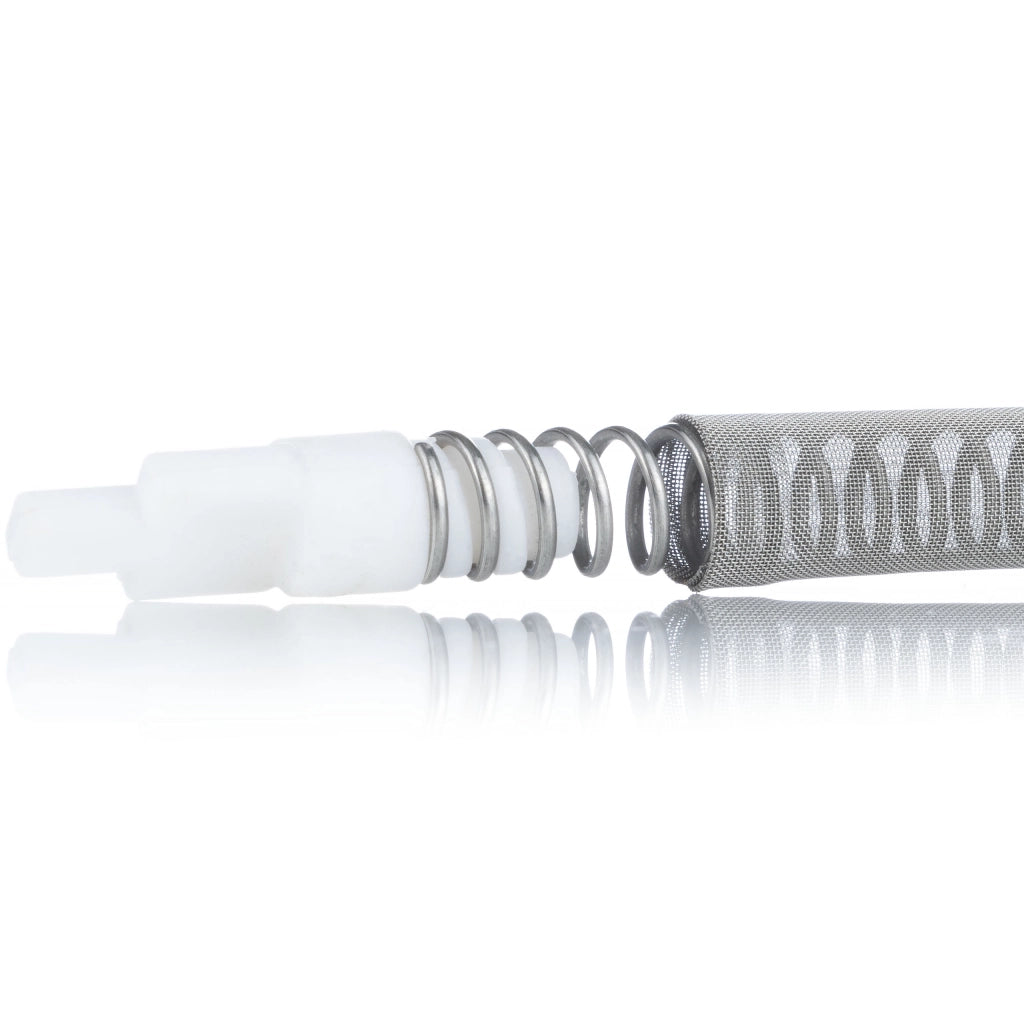 Filtro a Rete 100 Mesh con Molla – Compatibile con Pistole Graco FTX, Contractor, XTR | Metallo e Plastica, 110x9mm