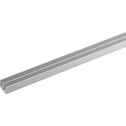 PROFILO CANALINA DOPPIA ARCANSAS - ALLUM ARGENTO S.MM 1,0 MM 20X18 H.CM 200- 5 pezzi