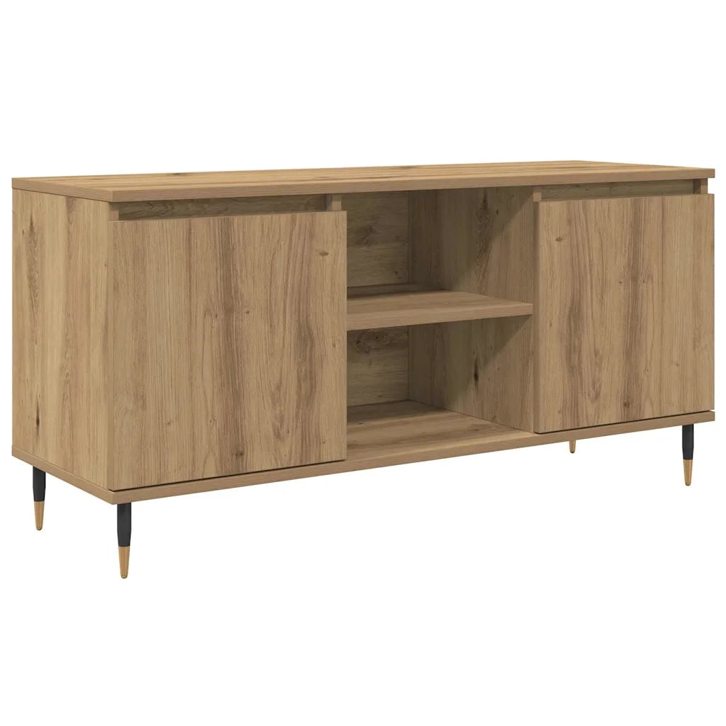 Mobile TV Rovere artigianale 104 x 35 x 50 cm Legno multistrato 881930