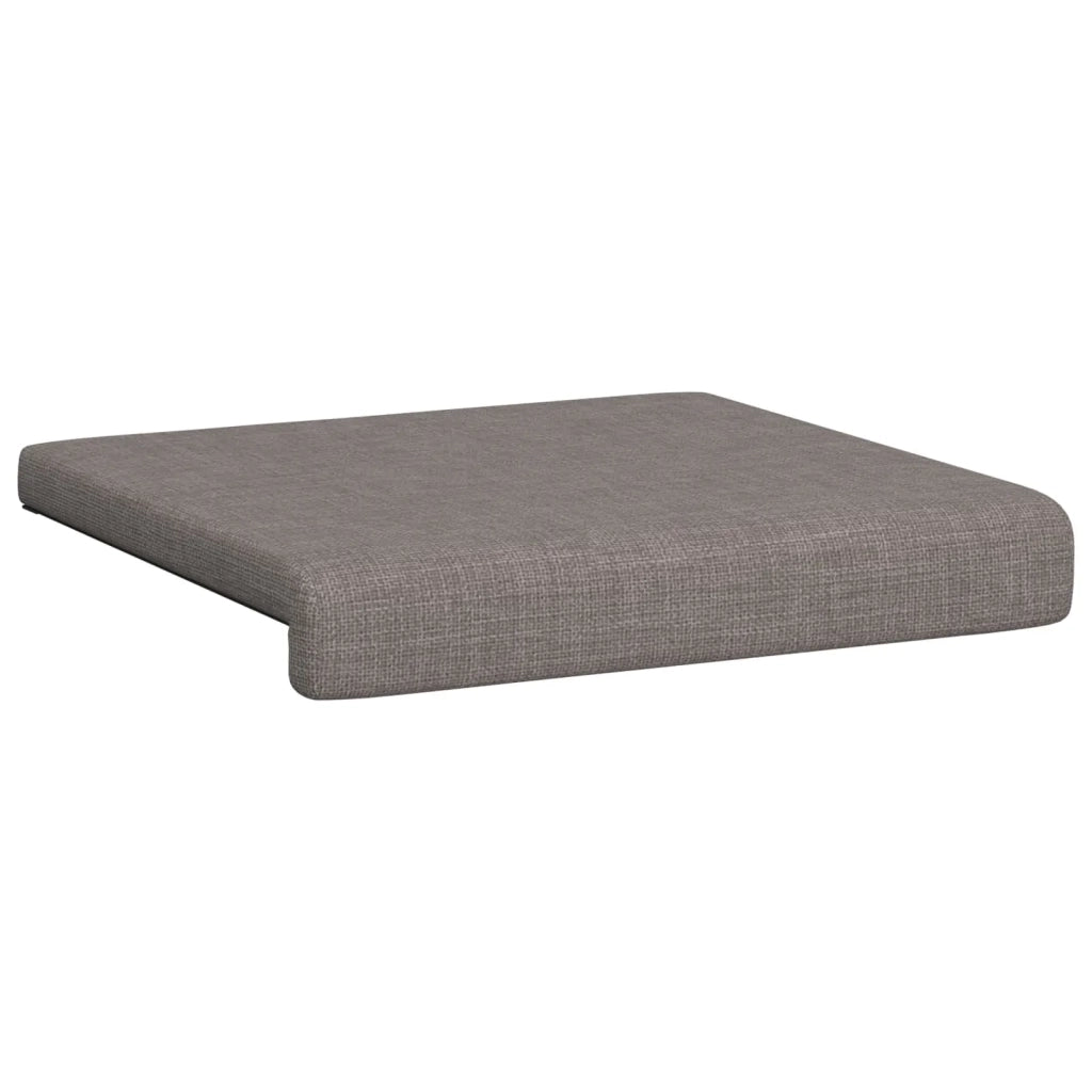 Cuscino per panchina 4 pcs Tessuto Tortora Profondità 35 cm 42043091