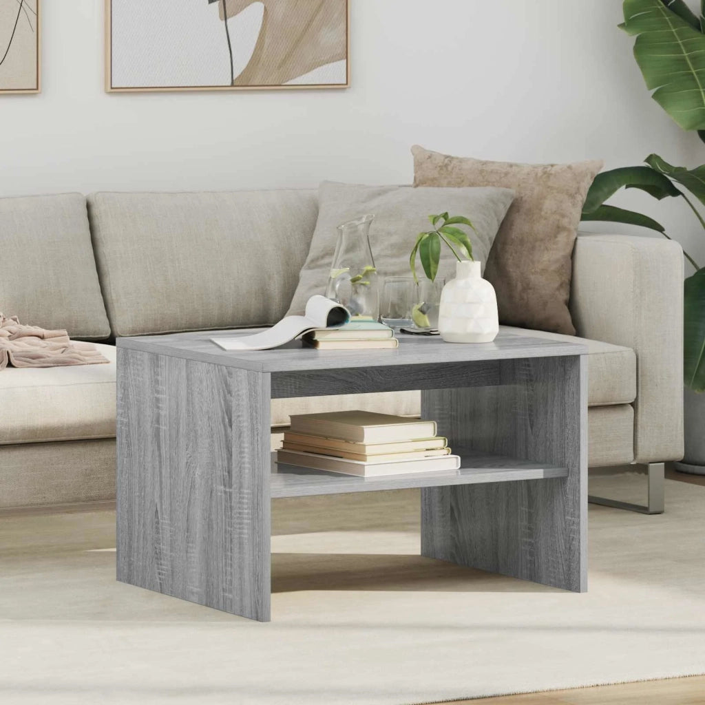 Tavolino da salotto Grigio Sonoma 60 x 50 x 40 cm 8000273