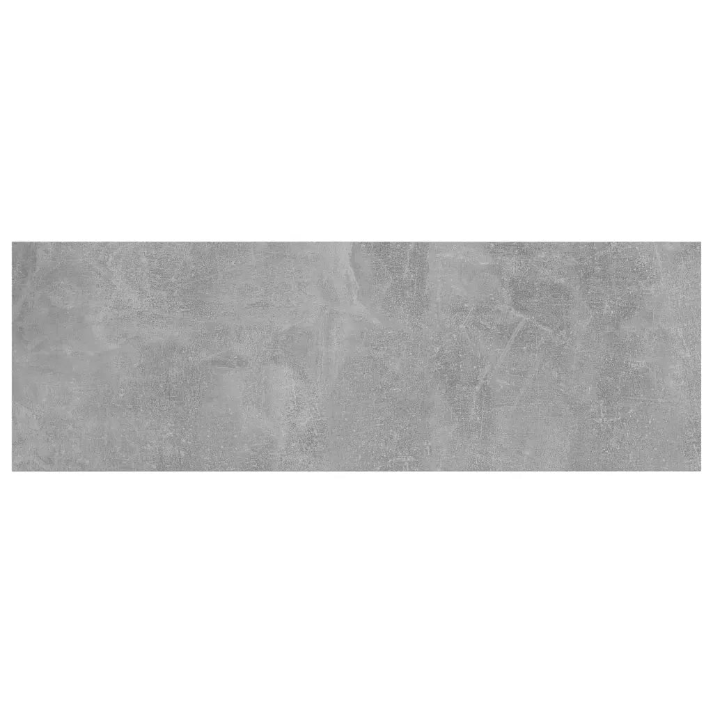 Ripiani per Libreria 4pz Grigio Cemento 60x20x1,5cm Multistrato 805226