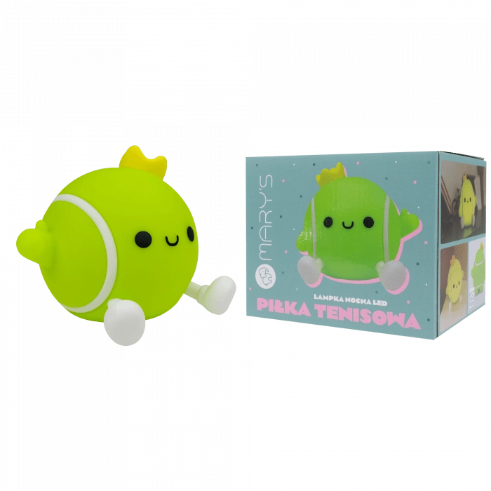 Lampada notte bimbi LED wireless palla tennis Mary's
