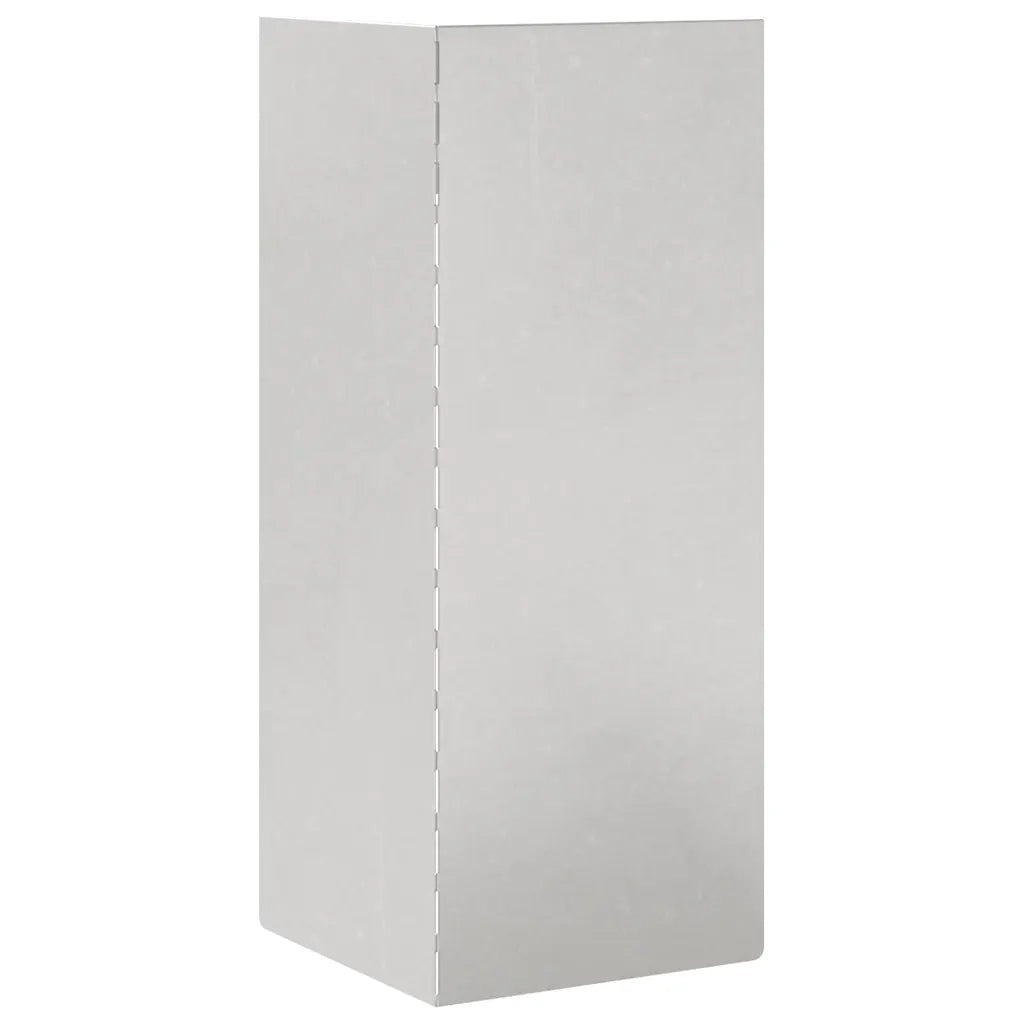 Recinto per lumache 4 pz Argento 10 x 10 x 25 cm CFW1523977