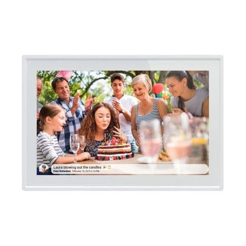 Braun DigiFrame 1019 WiFi 25,7cm (10,1) bianco
