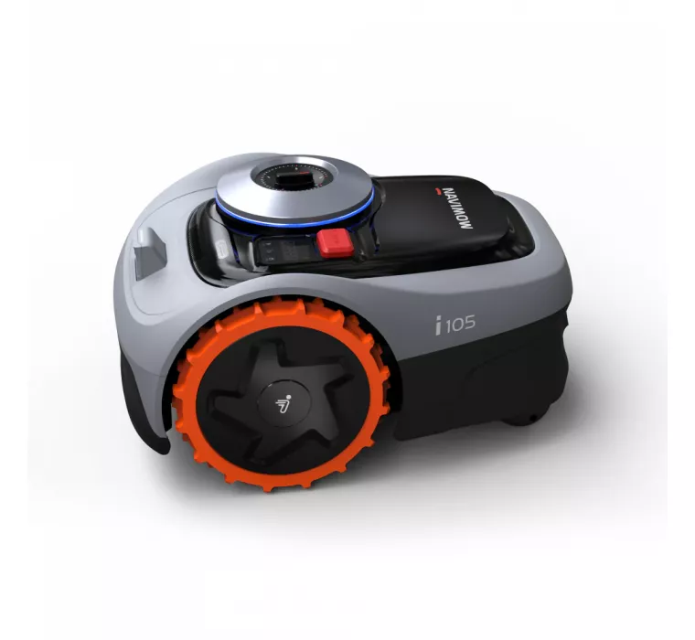 Navimow - Robot tagliaerba i105E, copertura 500mq, senza cavo perimetrale, mappatura assistita attivata da IA, connettivit√† iot, aree di taglio personalizzabili