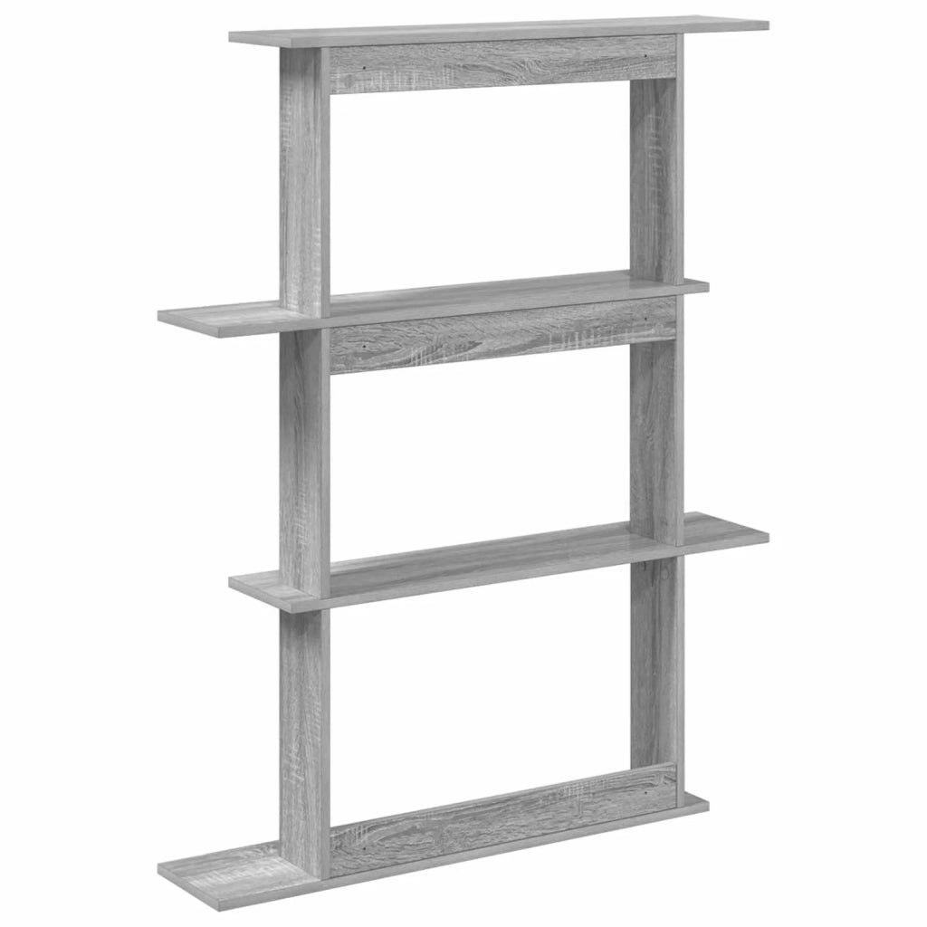 Scaffale da parete A parete Grigio 100 x 20 x 126 cm 8012065
