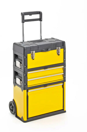 Carrello portautensili a 2 scomparti 1k.2.1 giallo